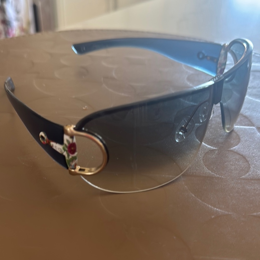 Gucci Blue/Gold Sunglasses
